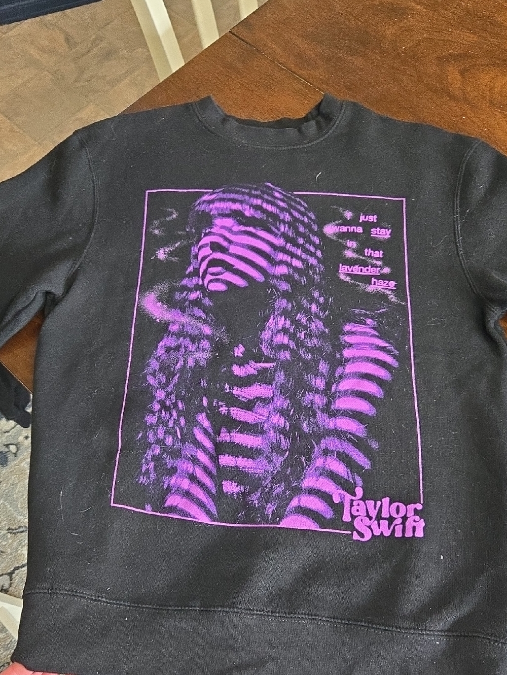 Taylor Swift The Eras Tour Lavender Haze Sweatshirt